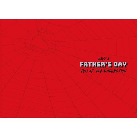 Amazing Dad Marvel Spiderman Father's Day Card Extra Image 1